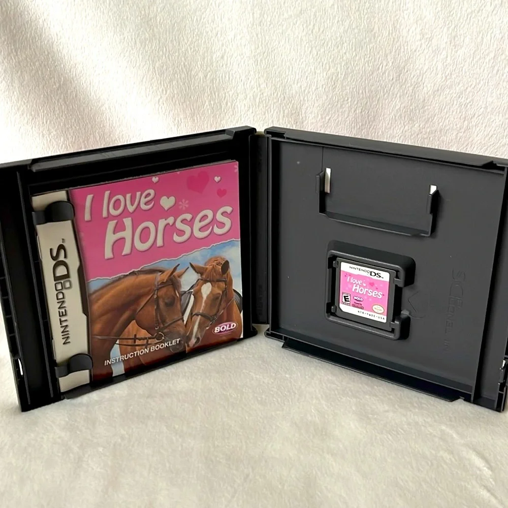 Nintendo DS I Love Horses Video Game Complete with Case with Manual